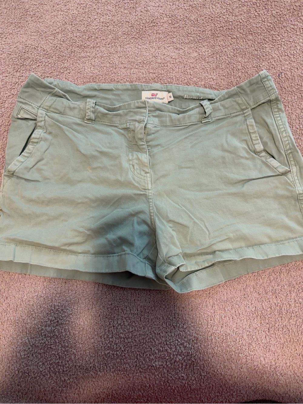 Vineyard Vines Everyday Chino Shorts Sage Green Size 10